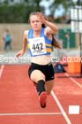 Womens under-17s triple jump, Northern Under-13s, U-15s and 17s Championships. Photo: David T. Hewitson/Sports for All Pics